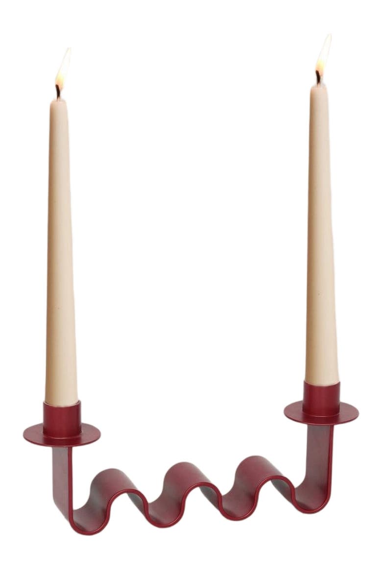 Helen Candle Holder, Main, color, Red