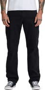 RVCA Weekend Dayshift Straight Leg Jeans