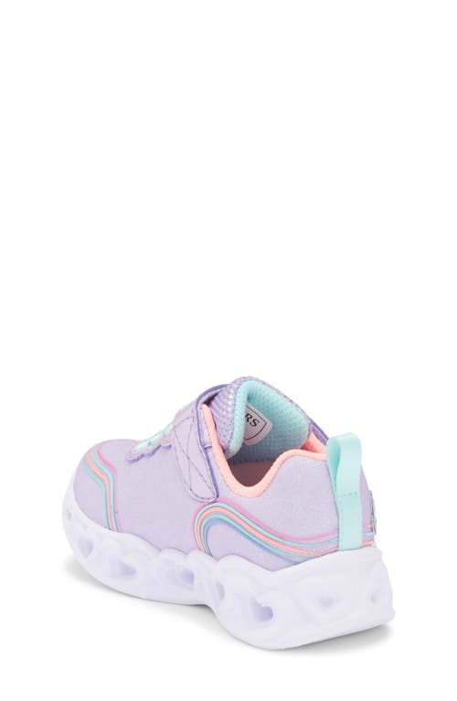 Skechers Kids' Heart Lights Light-up Sneaker In Purple