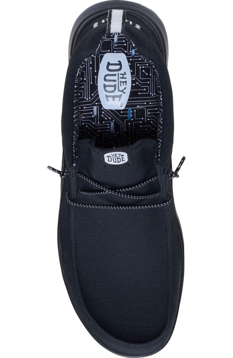 Hey Dude Wally HEY2O Onyx Slip-On, Alternate, color, Black