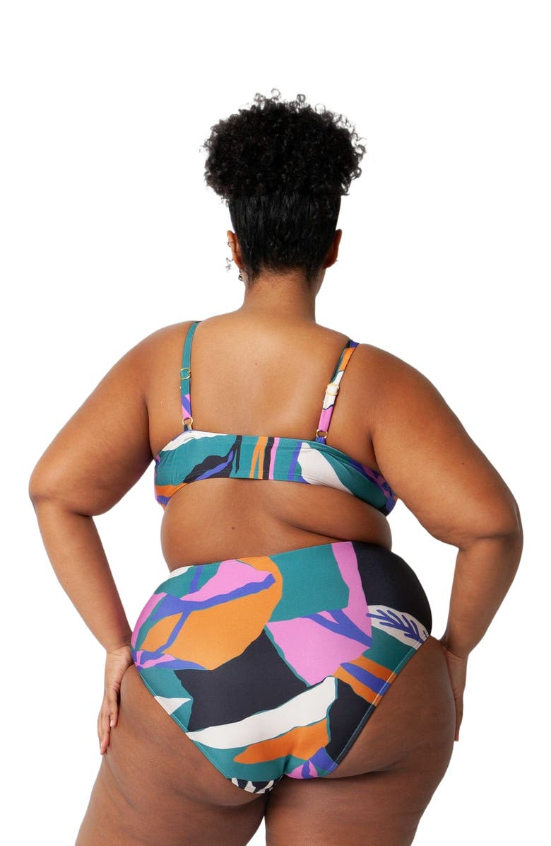 Villa Fresca Vista Bikini Swimsuit Top, Alternate, color, Lush