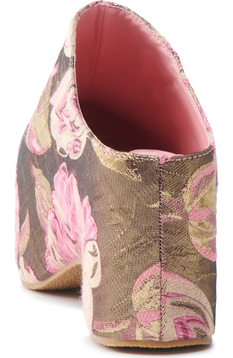 AZALEA WANG Naava Floral Jacquard Clog, Alternate, color,
