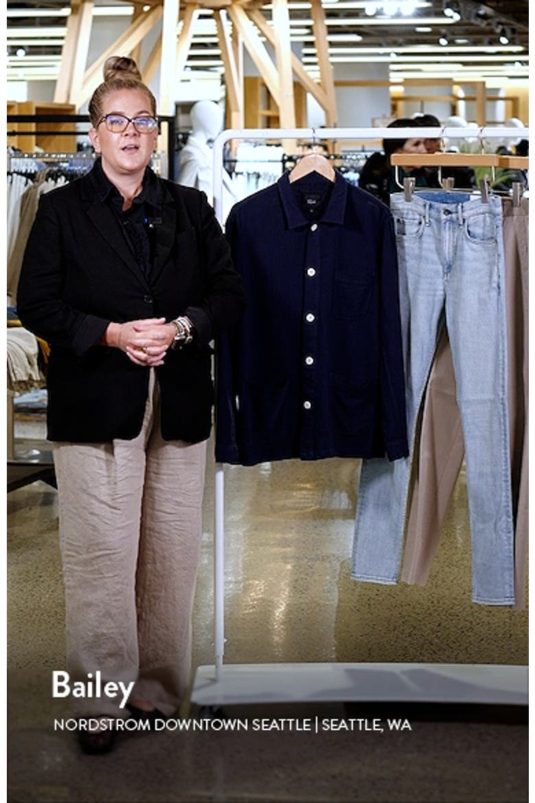 Ambrose Cotton & Linen Shirt Jacket video