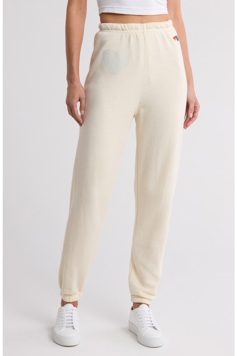 パンツ Glitter Heart Logo sweat pants Glitter Heart Sweatpants (Women) | Nordstrom