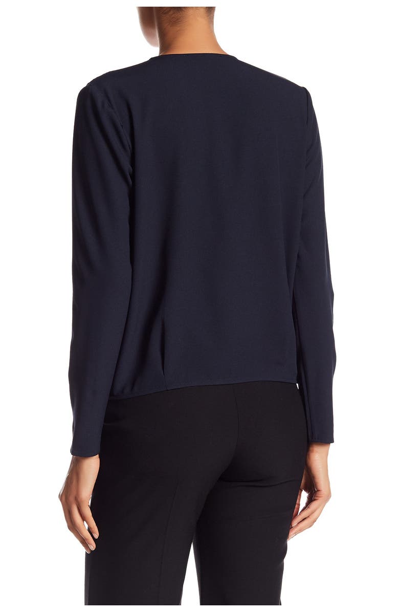 Adrienne Vittadini Woven Wrap Shirt, Main, color, 