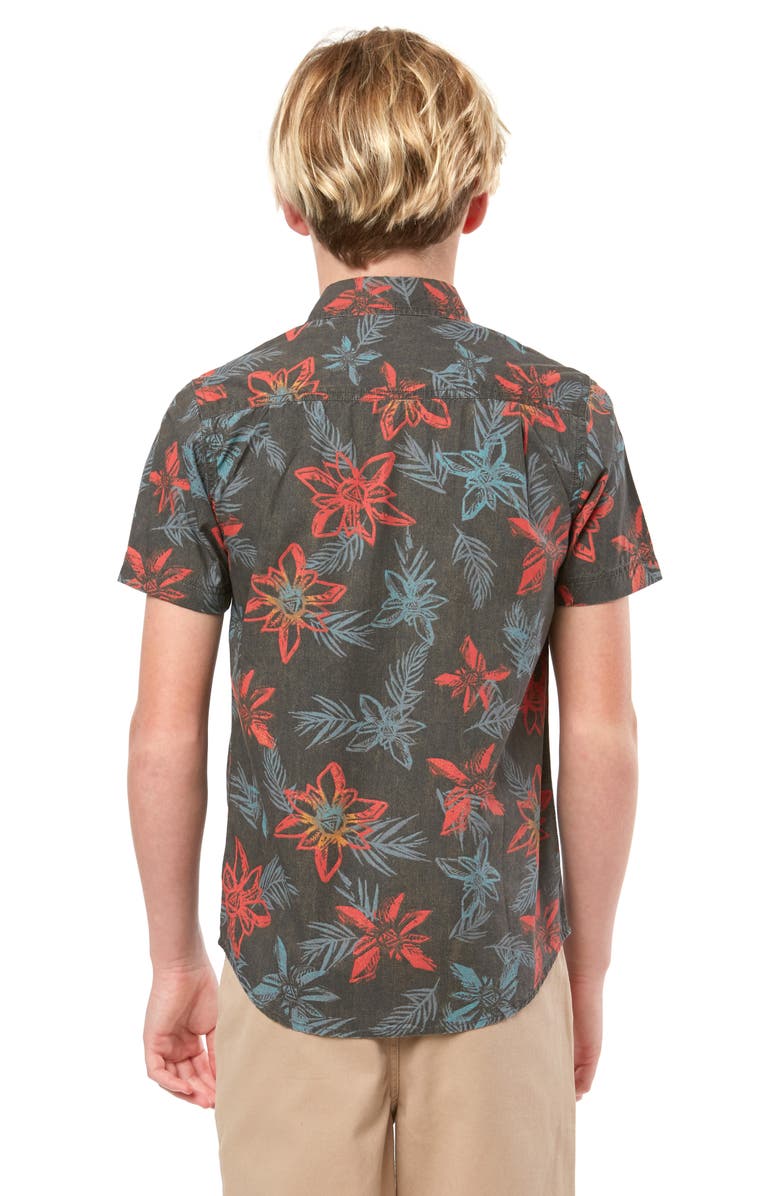 O'Neill Threshold Short Sleeve Tropical Shirt, Alternate, color,