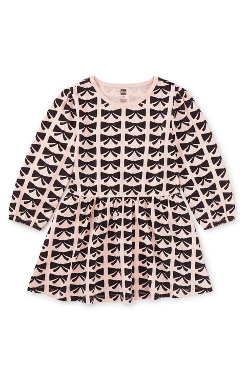 Blouson Sleeve Pocket Dress