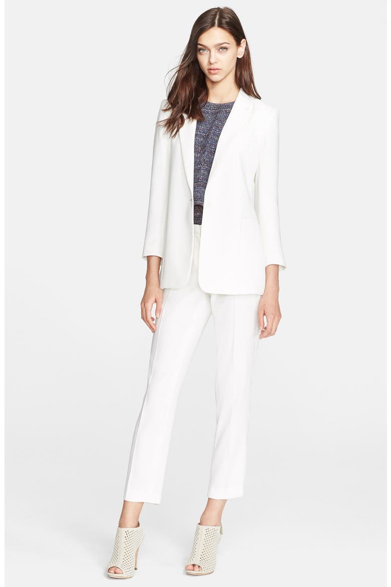 'Lousine' Blazer, Alternate, color, IVORY