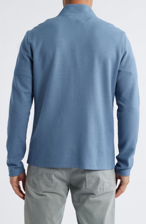 Robert Barakett Karuna Half Zip Pullover In Blue