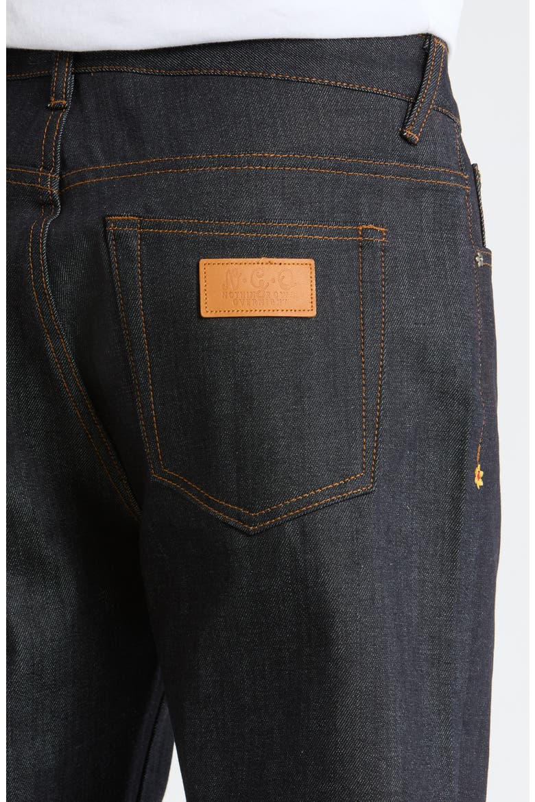 Growth Ripped & Repaired Selvedge Jeans, Alternate, color, RAW DENIM
