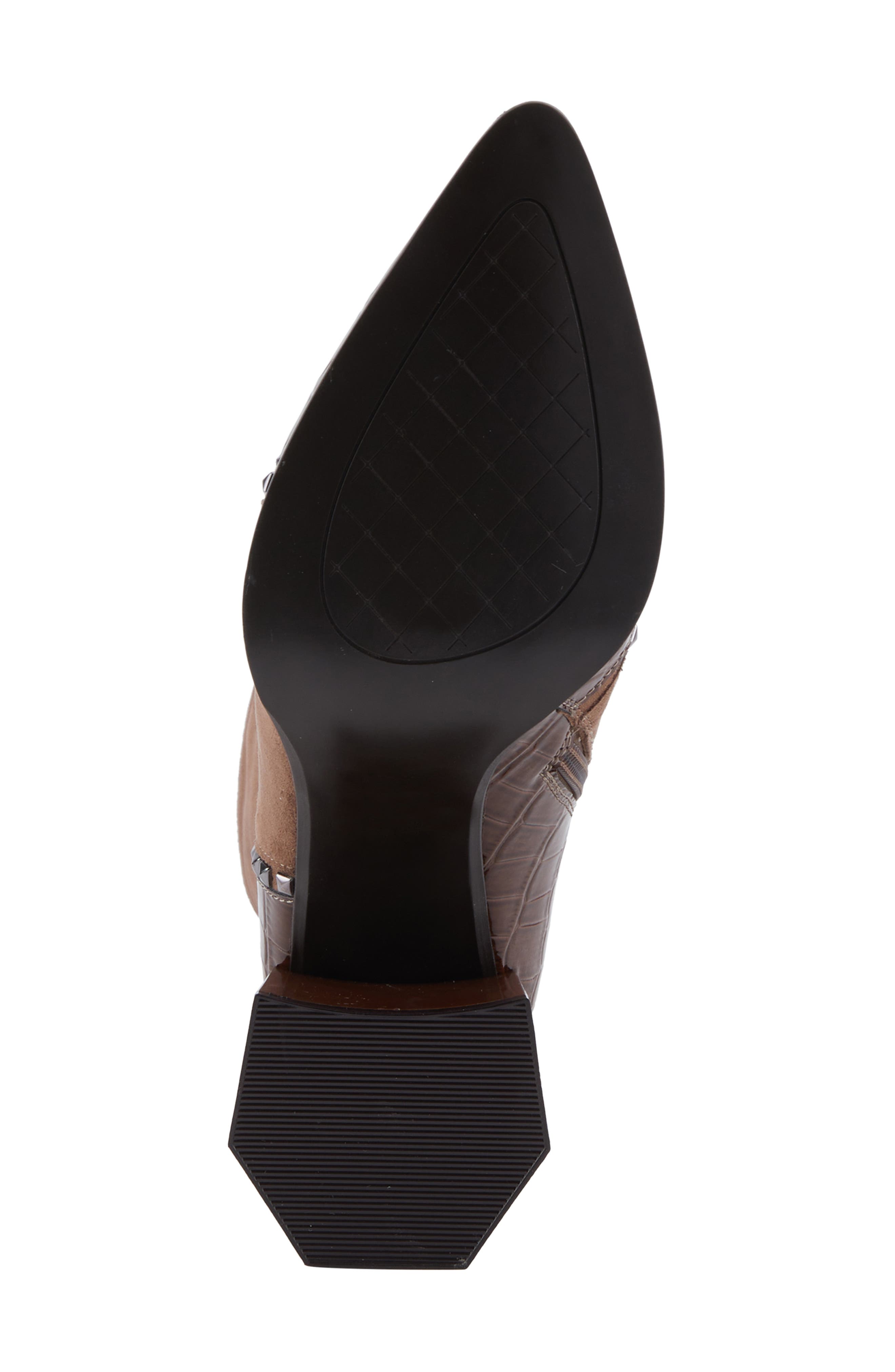 Zayrina Pointed Toe Boot, Alternate, color, BROWN