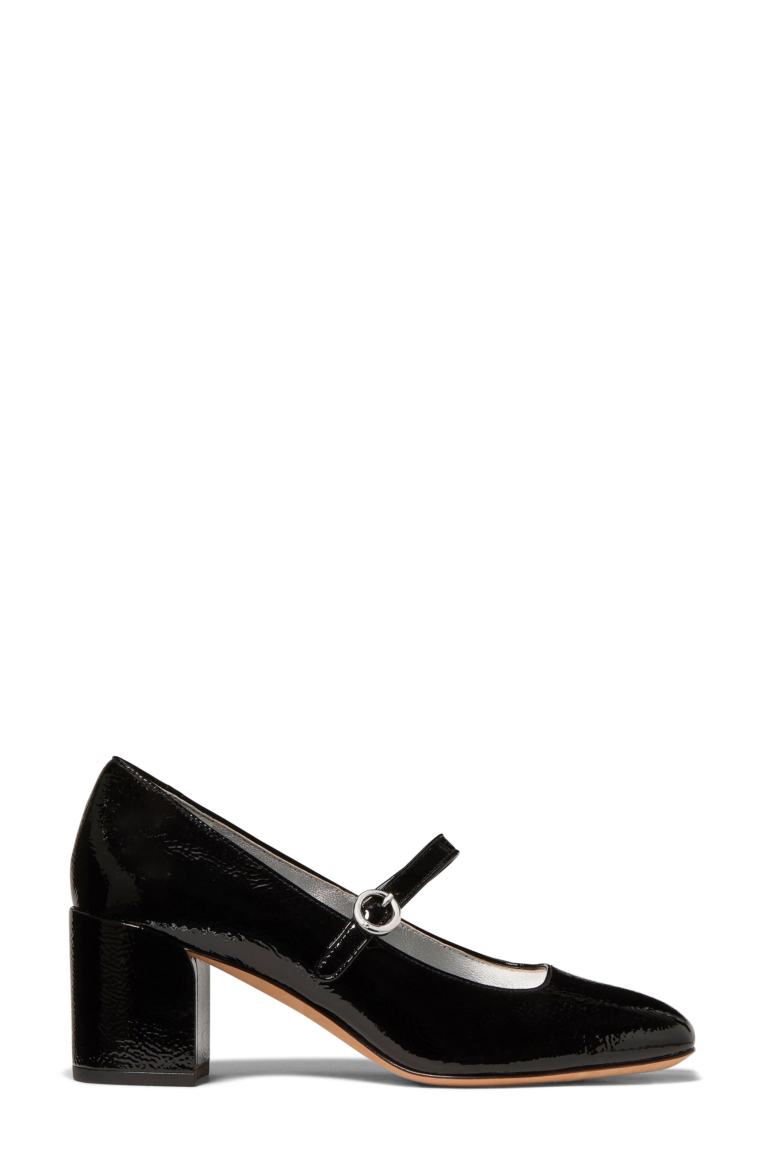Kate Spade New York halo mary jane pump, Alternate, color, Black