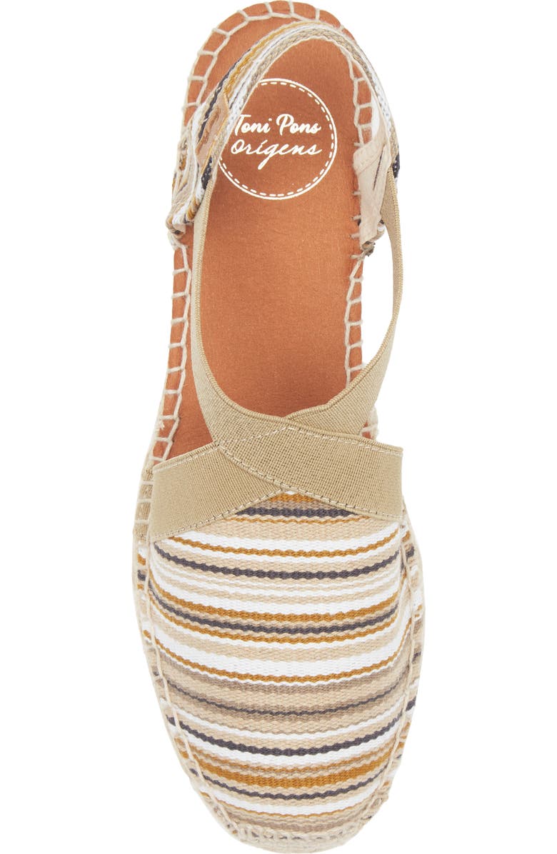 Toni Pons Vinaros Espadrille Sandal, Alternate, color, Beige