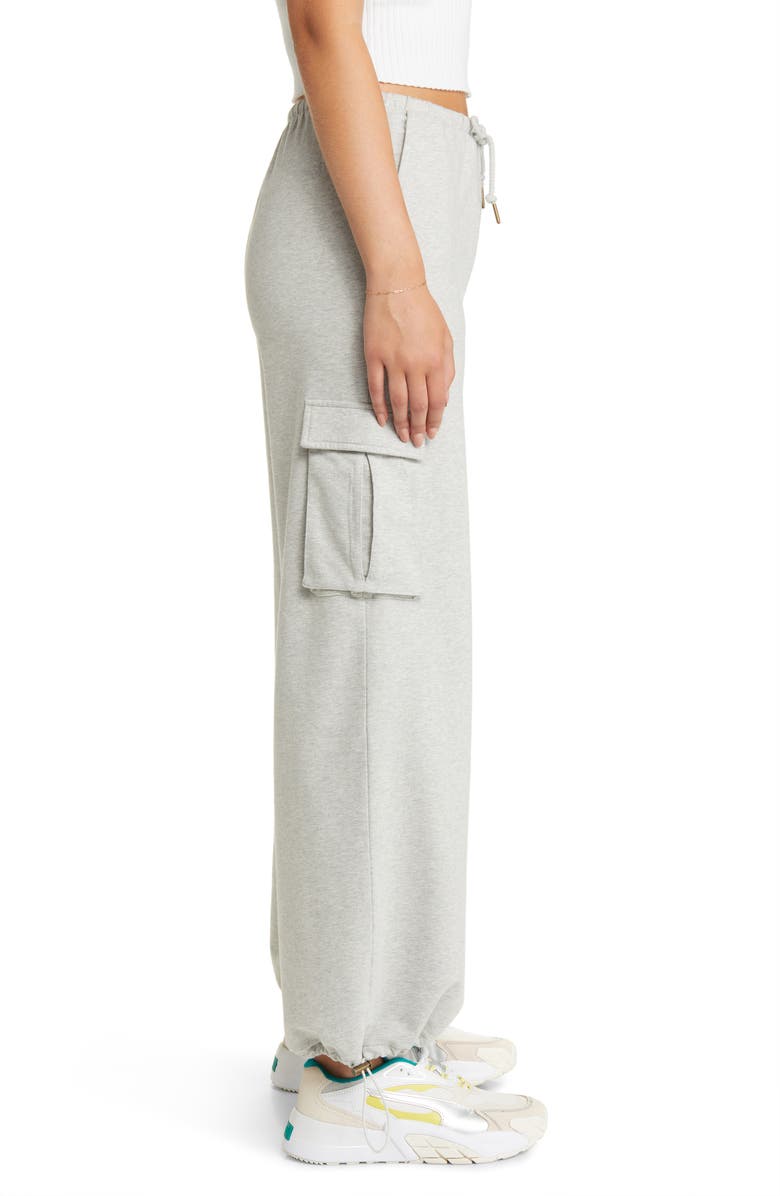 Open Edit Baggy Stretch Jersey Cargo Pants, Alternate, color,