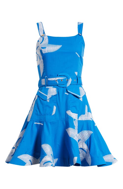 CIEBON CIEBON ALIVIA BELTED FIT & FLARE MINIDRESS