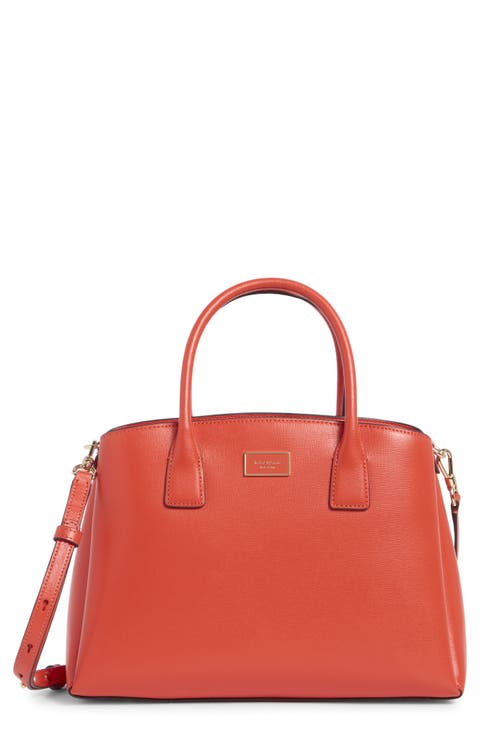 serena leather satchel