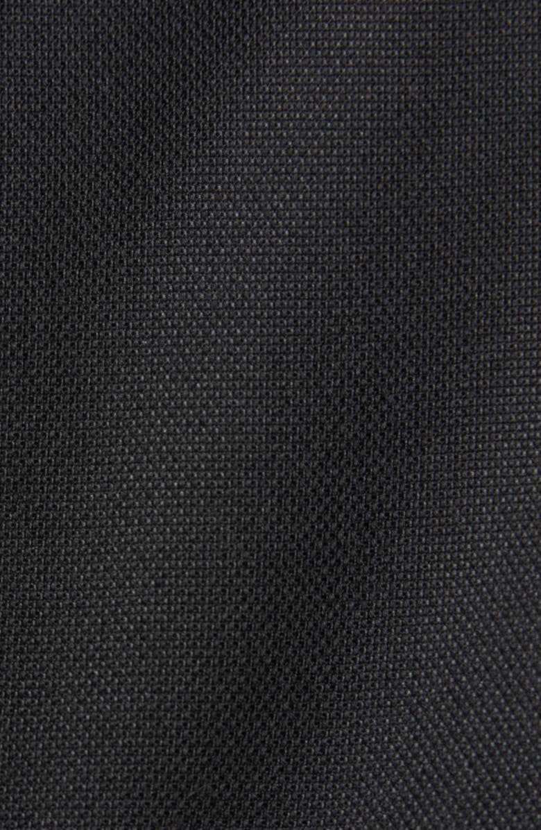 TOM FORD Sharp Shoulder Wool & Silk Panama Cutaway Jacket, Alternate, color, Black