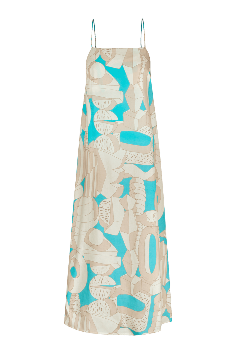 Intermission Flowy Strappy Midi Dress, Main, color, Sculpting
