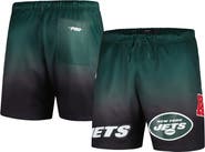 PRO STANDARD Men's Pro Standard Black/Green New York Jets Ombre Mesh Shorts