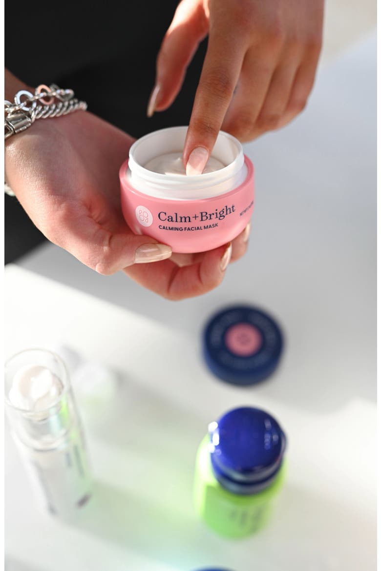 Calm + Bright Face Mask, Alternate, color, None