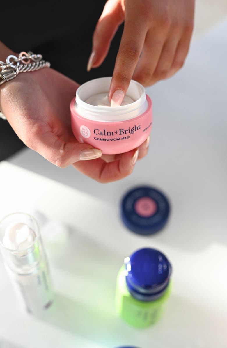 Bright Girl Calm + Bright Face Mask, Alternate, color, NO COLOR