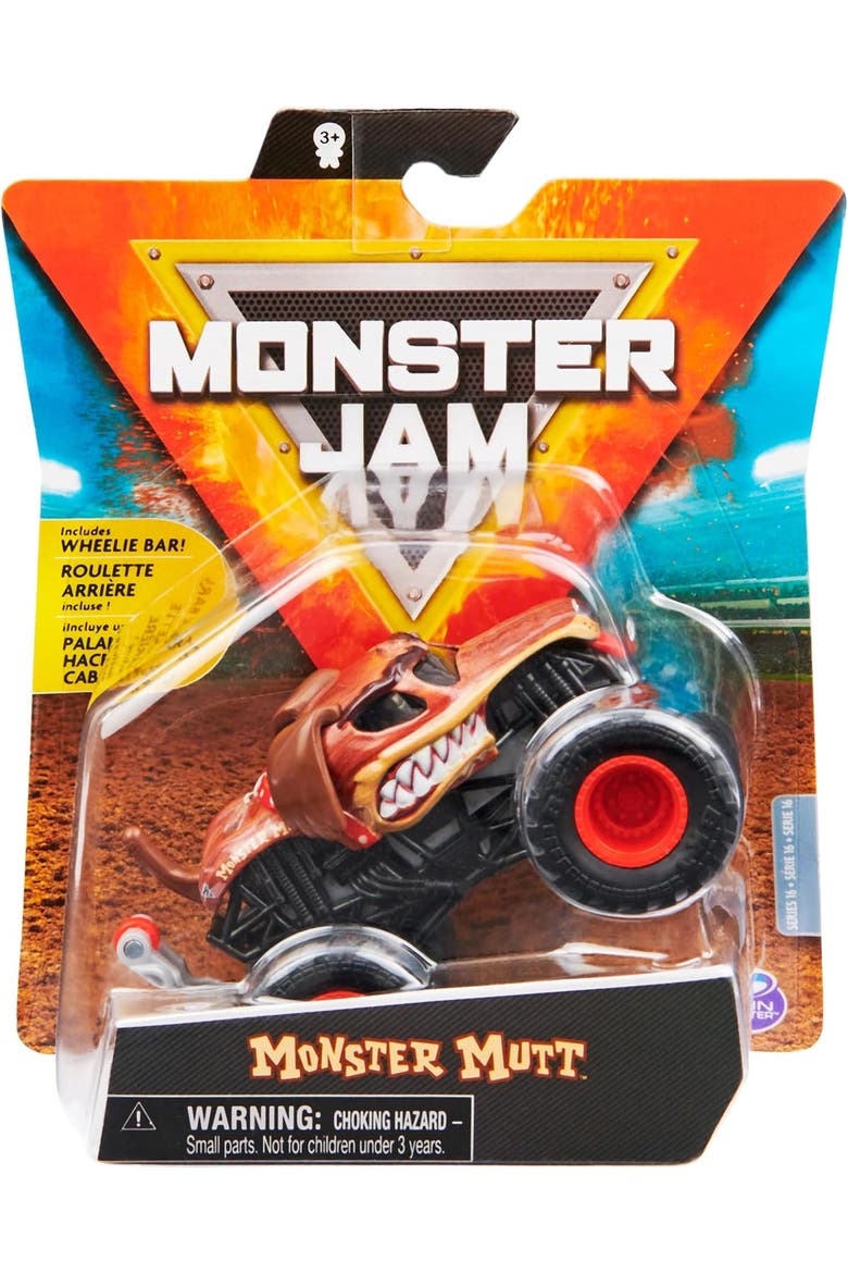 Mini Monster Mutt Ruff Crowd Die Cast Vehicles, Main, color, brown