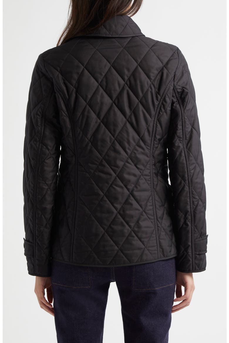 Fernleigh Quilted Jacket, Alternate, color, BLACK