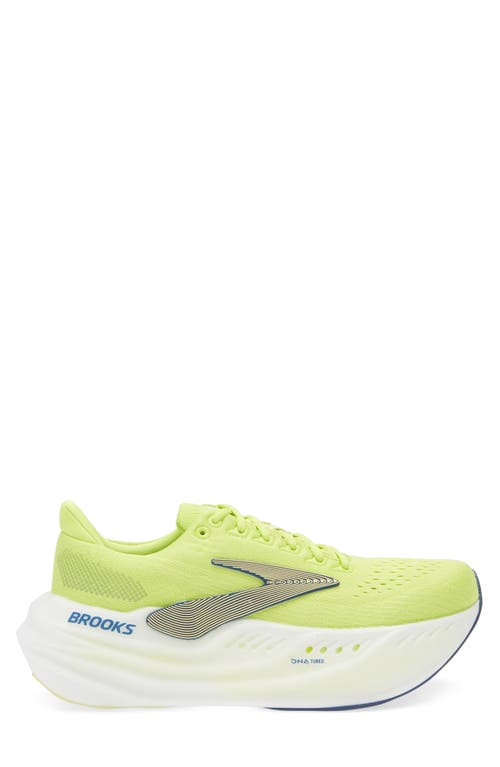 Brooks Glycerin Max Running Shoe In Green