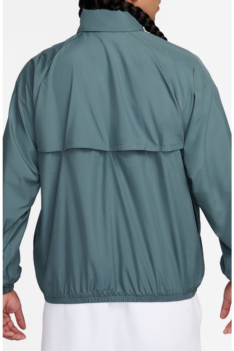 Windrunner Half-Zip Jacket, Alternate, color, MINERAL SLATE/ WHITE