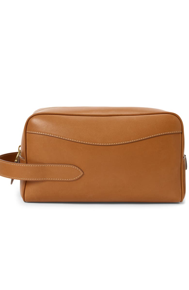 Ralph Lauren Purple Label Bedford Calfskin Leather Dopp Kit, Alternate, color,