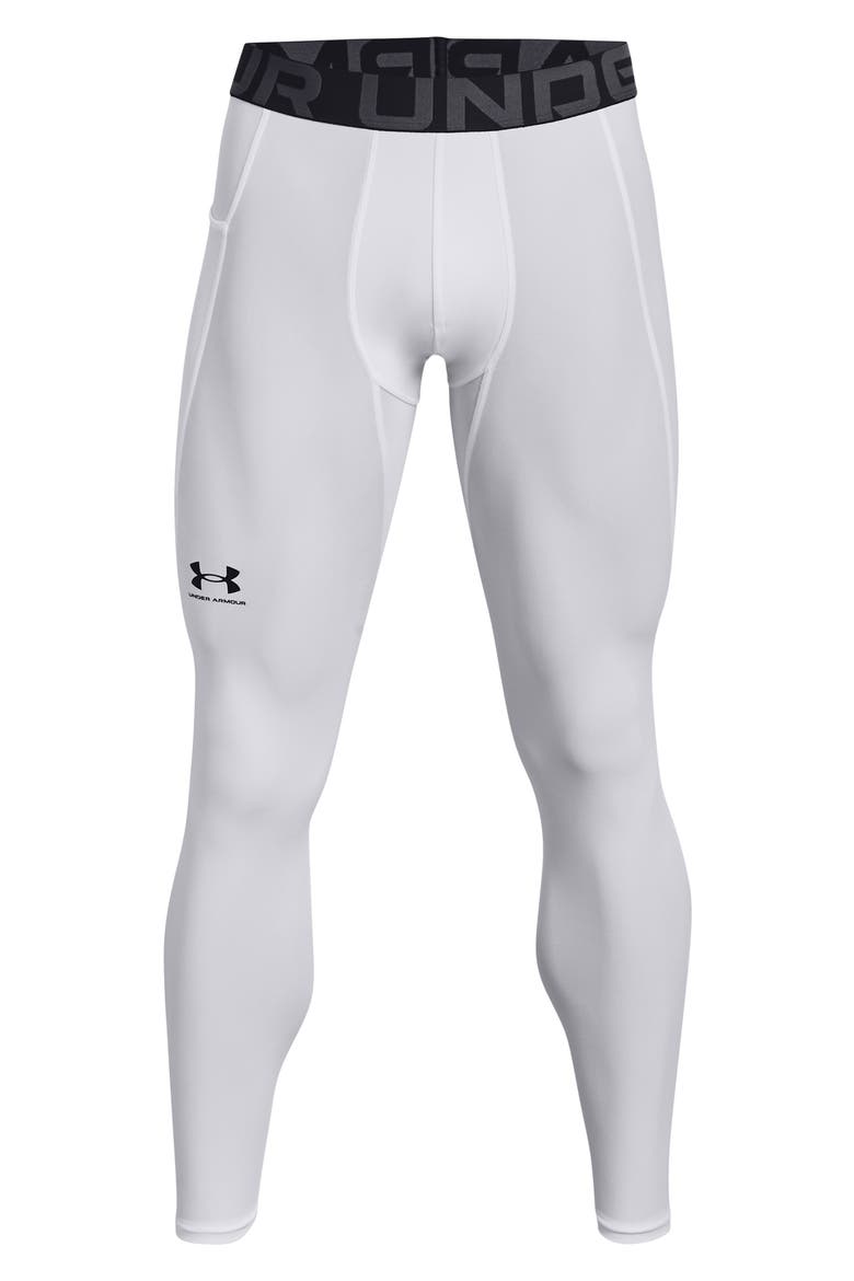 HeatGear® Leggings, Alternate, color, 100 WHITE