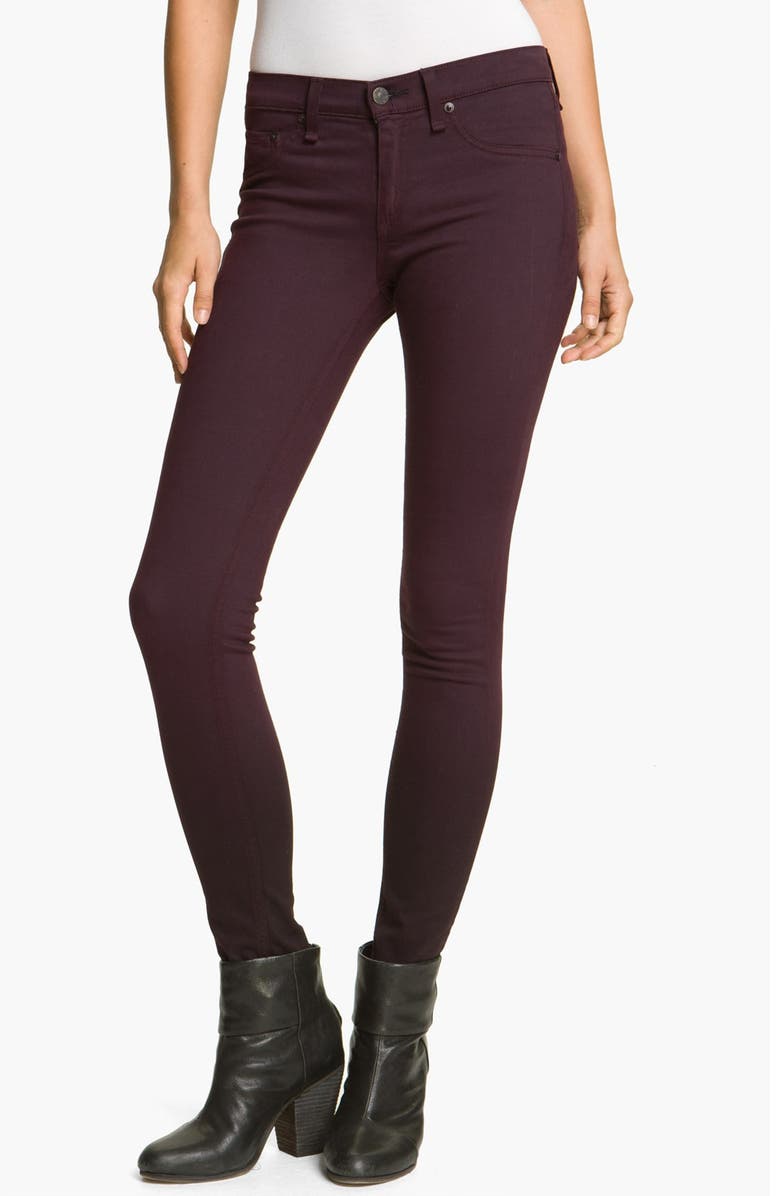 rag & bone/JEAN Plush Twill Leggings, Main, color,