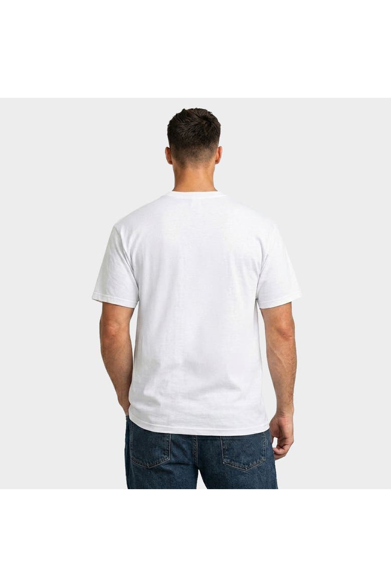 Southern Born Football Bred Helmet Garment Dyed T-Shirt, Alternate, color, White