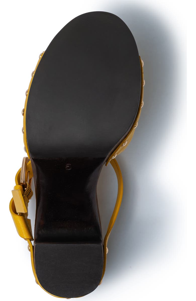 Bernardo 1946 Footwear Luxor Platform Clog, Alternate, color, Marigold