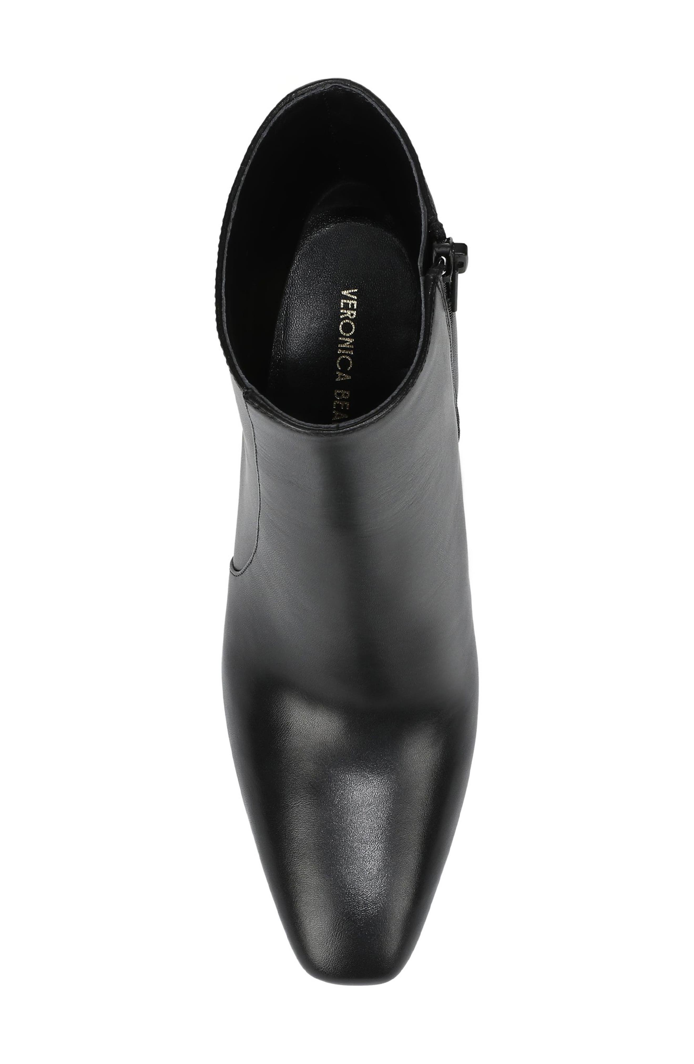 Cassina Block Heel Bootie, Alternate, color, BLACK LEATHER