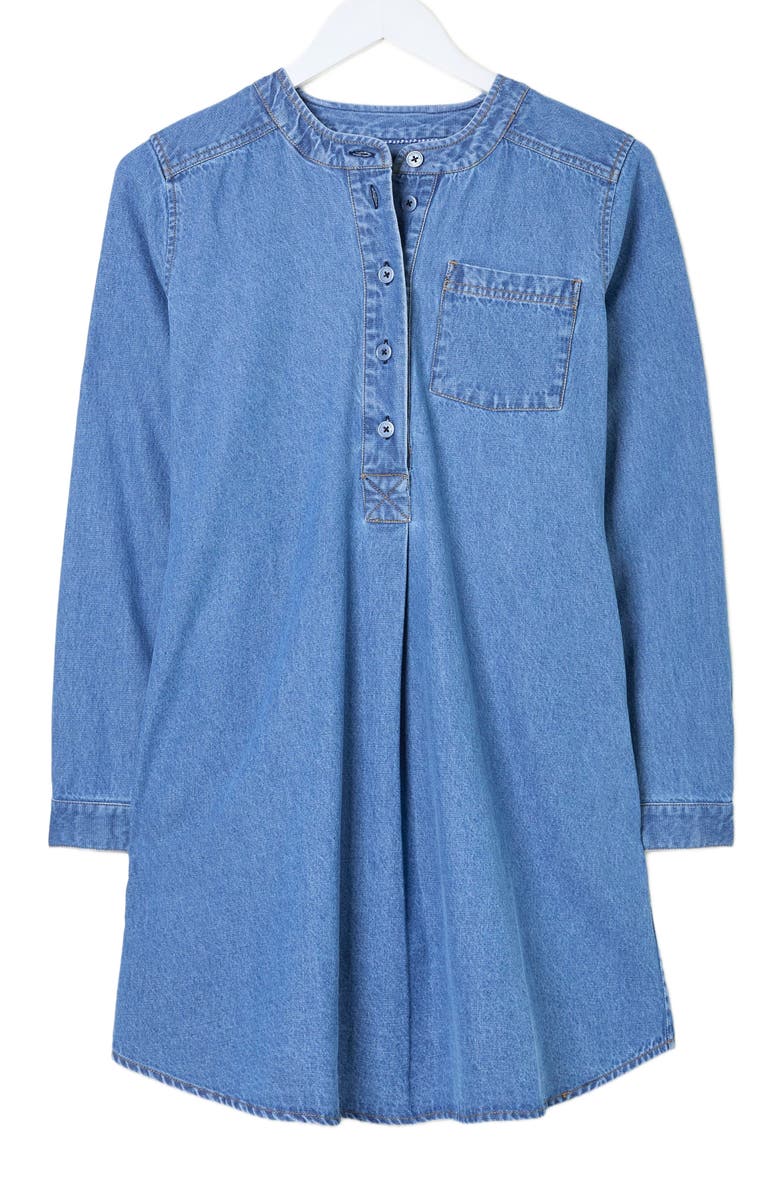 FatFace Plus Size Aida Denim Tunic, Alternate, color,