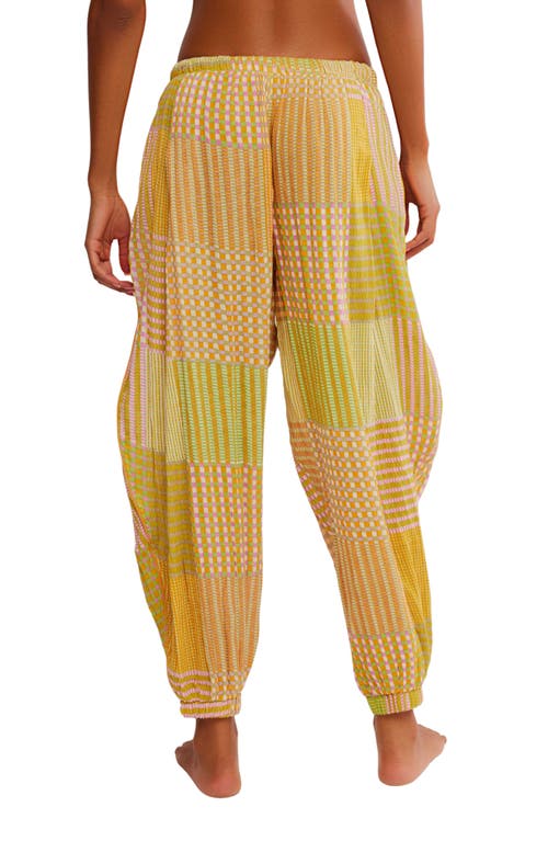 Free People Night After Night Pajama Pants In Multi