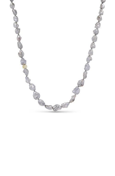 14K Keshi Pearl Necklace