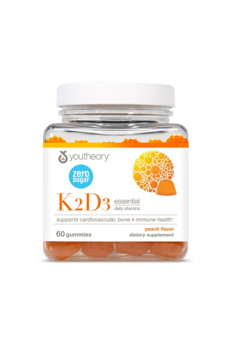 K2D3 Bone Heart Health Support Vegetarian Gummies 60 Vegetarian Gummies, Main, color, None