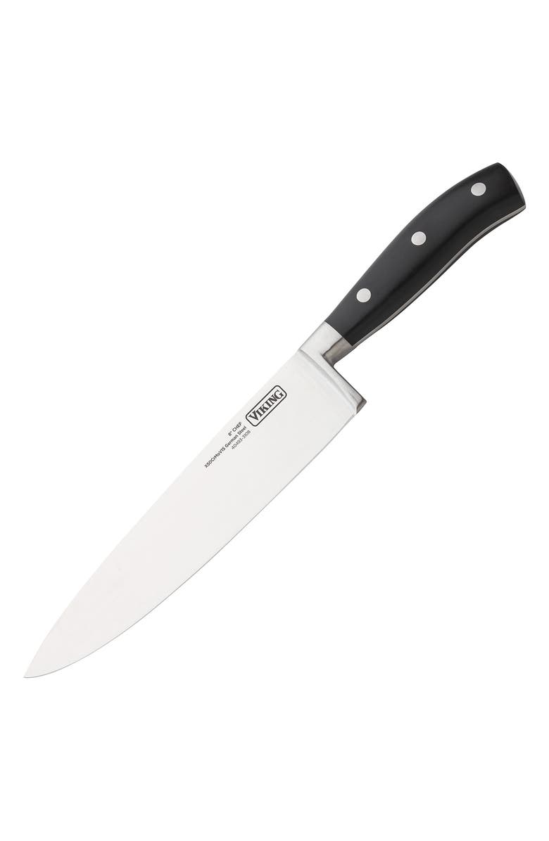 Viking German Steel Chef Knife, Main, color, Steel