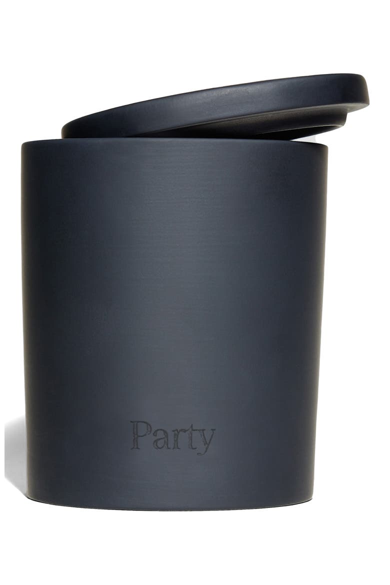 Party Candle, Alternate, color, BLACK