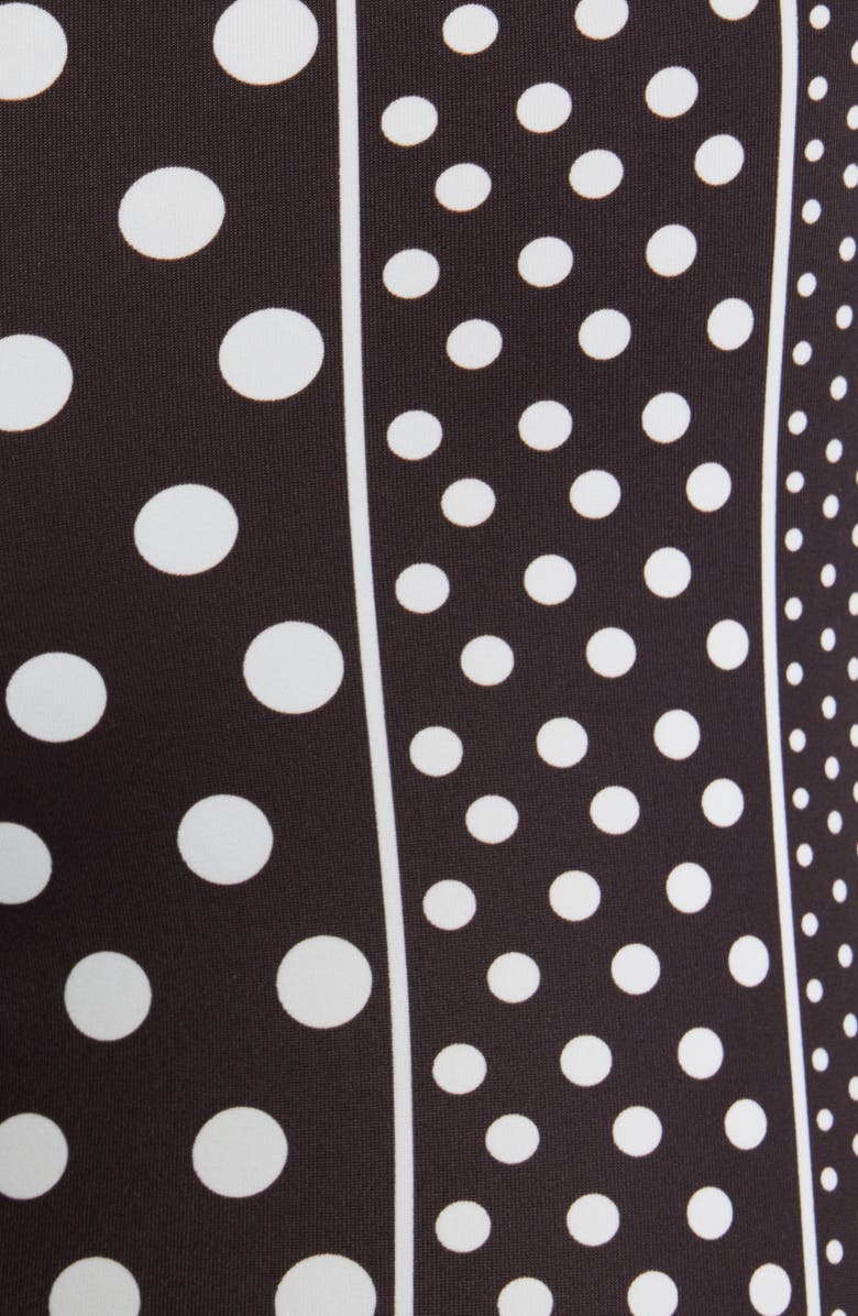 Damson Madder Mixed Print Capri Pants, Alternate, color, Black/ White Multi