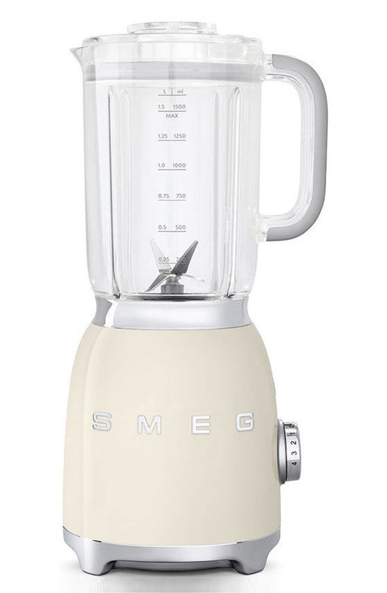 smeg '50s Retro Style Blender, Main, color, Cream