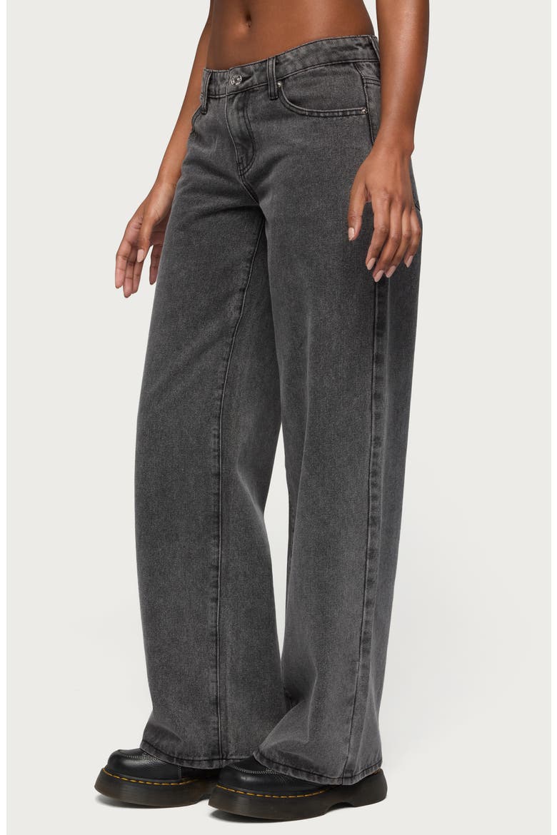 Raelynn Low Rise Baggy Jeans, Alternate, color, BLACK-WASHED