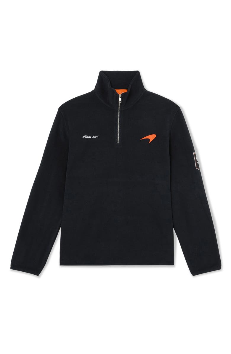 Reiss x McLaren Quarter Zip Pullover, Alternate, color, Navy