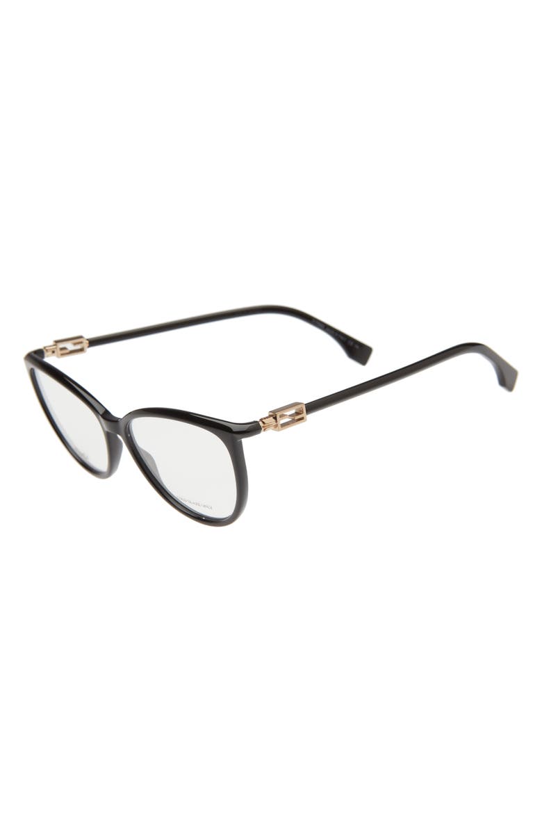 Fendi 54mm Cat Eye Optical Frames, Alternate, color, 