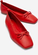 Forever & Always Shoes Sosa Leather Ballet Flat