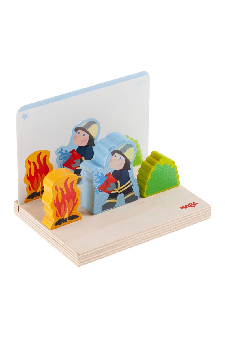 Fire Brigade Stacking Toy, Alternate, color, Multi
