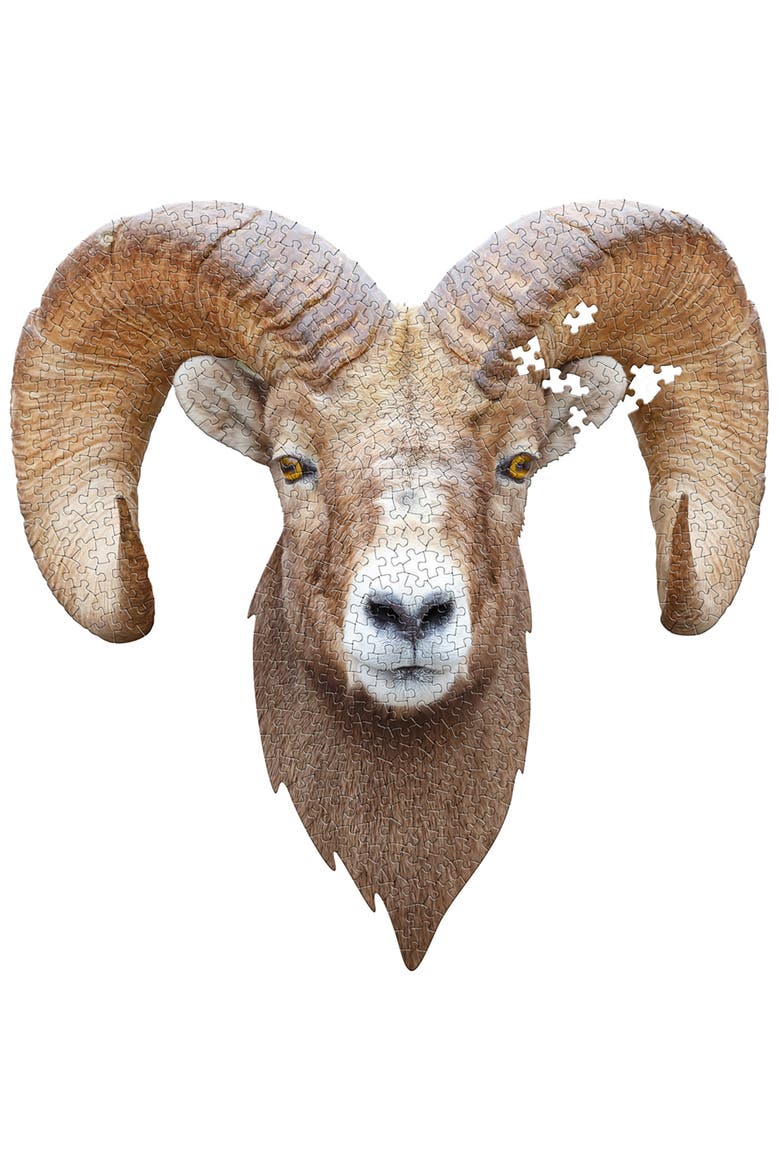 Ram 550 Piece Jigsaw Puzzle, Alternate, color, Multicolored