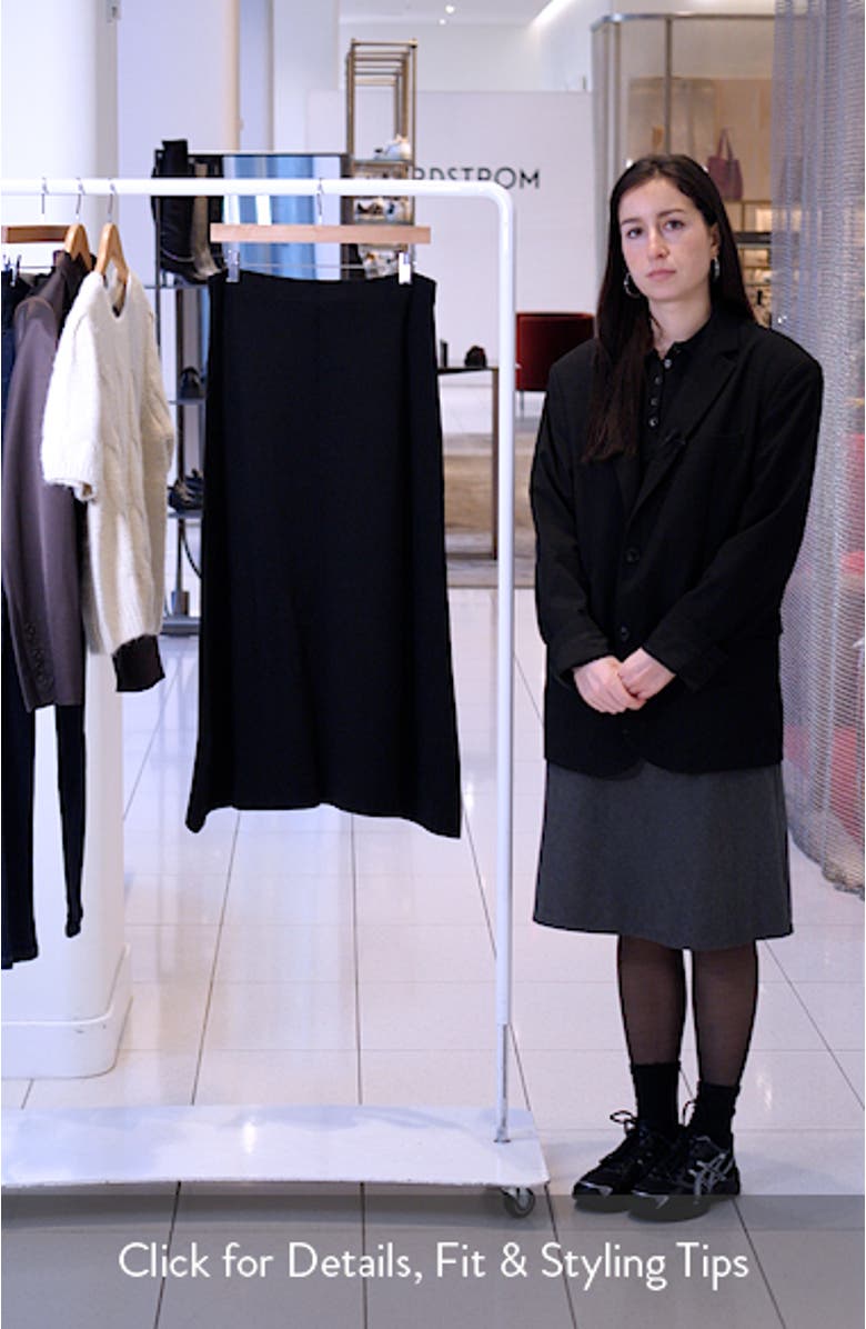 A-Line Knit Skirt, sales video thumbnail